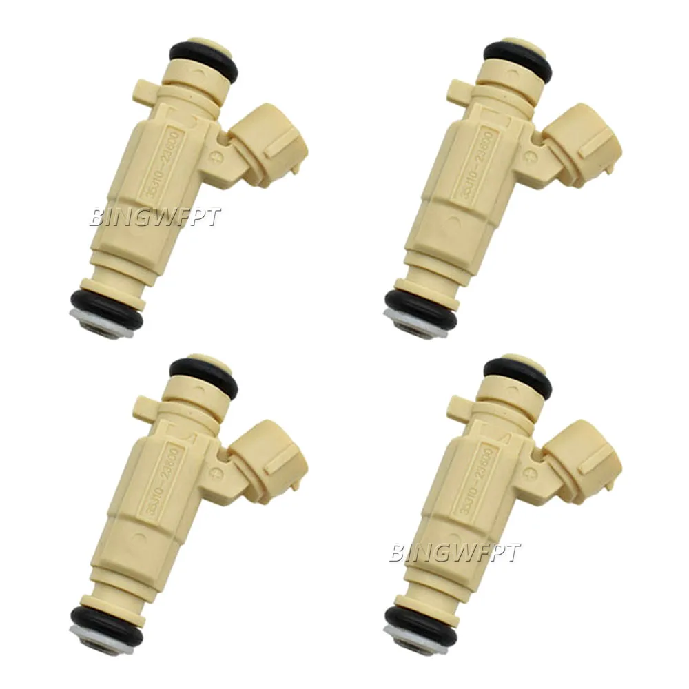 Fuel Injector diesel injector tube 4PCS/set For Kia Optima Rondo Sportage Spectra5 For Hyundai Elantra Tiburon Tucson 2.0L 2.7L V6