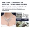 Fine Jewelry Cleaner Liquid Earrings Diamond Jewelry Cleaner for Gold Silver Rings & Precious Stones 2