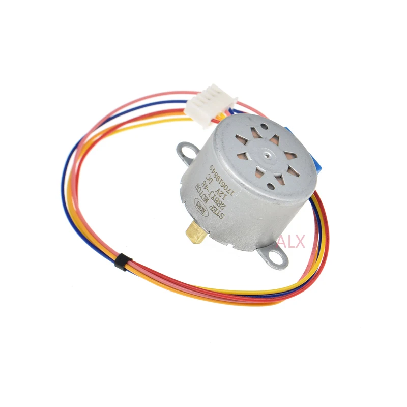 28BYJ-48 DC 12V 감속 스텝 기어 스테퍼 모터 4 상 28byj 28byj48 arduino Diy Kit 용 28byj-48-12V