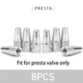 8pcs silver