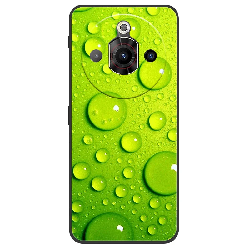 ZTE Nubia Focus Pro Black Silicone TPU Soft Phone Cover - Protective Back Shells