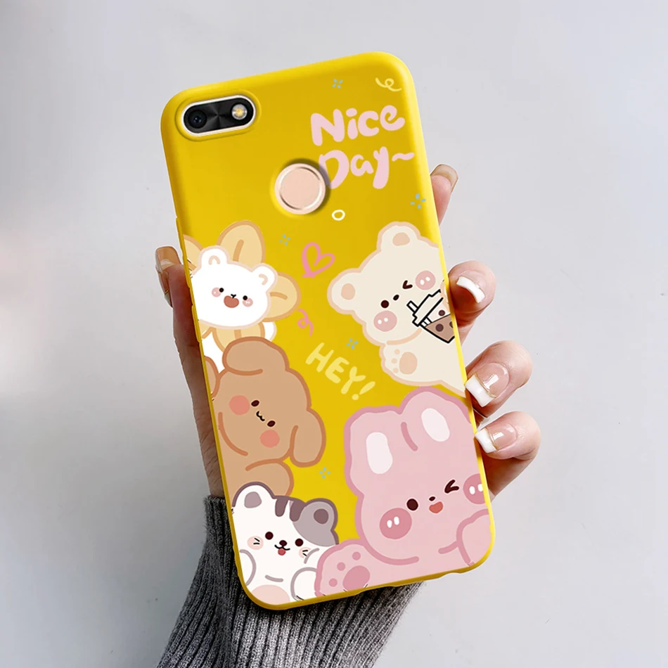Cartoon Silicone Back Cover Case