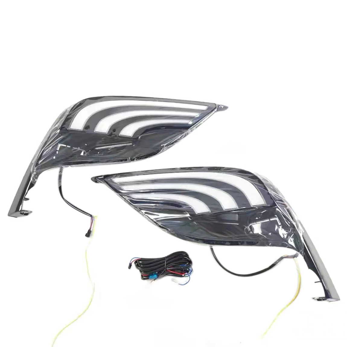 

For TOYOTA CAMRY 2021 Dynamic LED DRL Headlight Front Bumper Driving Fog Lamp LED Fog Lights Cover Grill