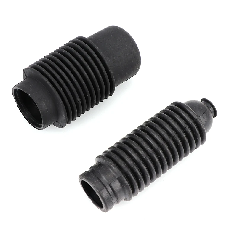 2 Pcs Gear Rack and Pinion Bellows Kit Rubber Gear Boot Cover For Steering Gear Rack and Pinion UTV ATV Buggy Go Kart Golf Bike