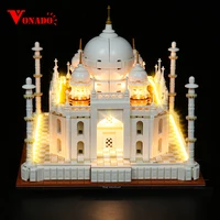 Vonado LED Lighting Set for 21056 Architecture Taj Mahal Kryator Collectible Model Toy Light Kit,Not Included the Building Block 1