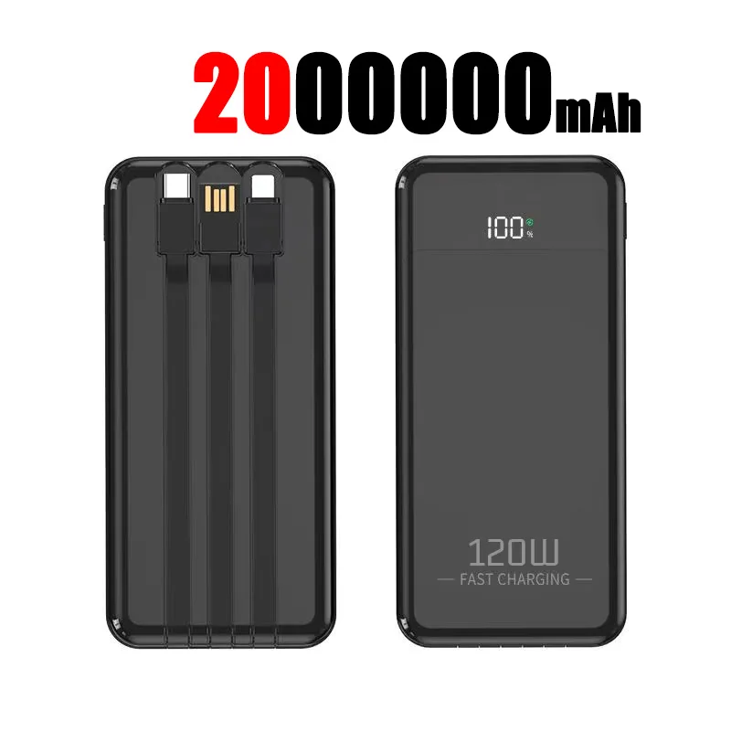 Black 200000mAh