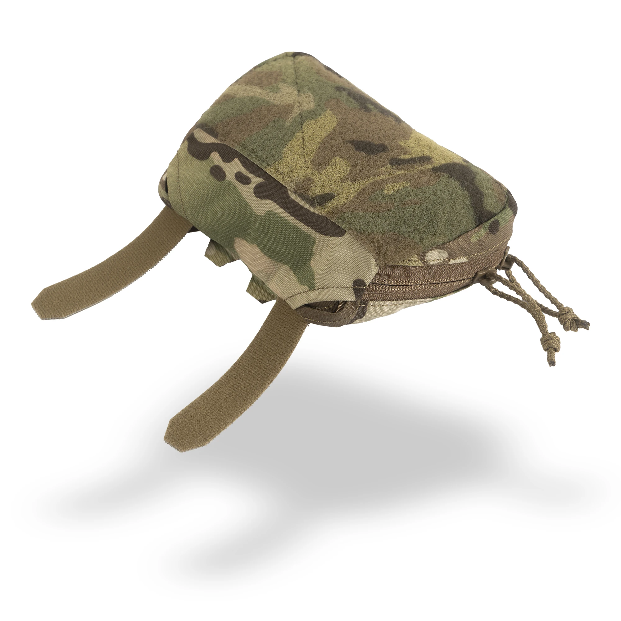 MILITECH Admin Pouch Platform Chest Map Pouch Phone Storage For ARC V2 Plate Carrier Tactical Vest One Wrap Cable Routing