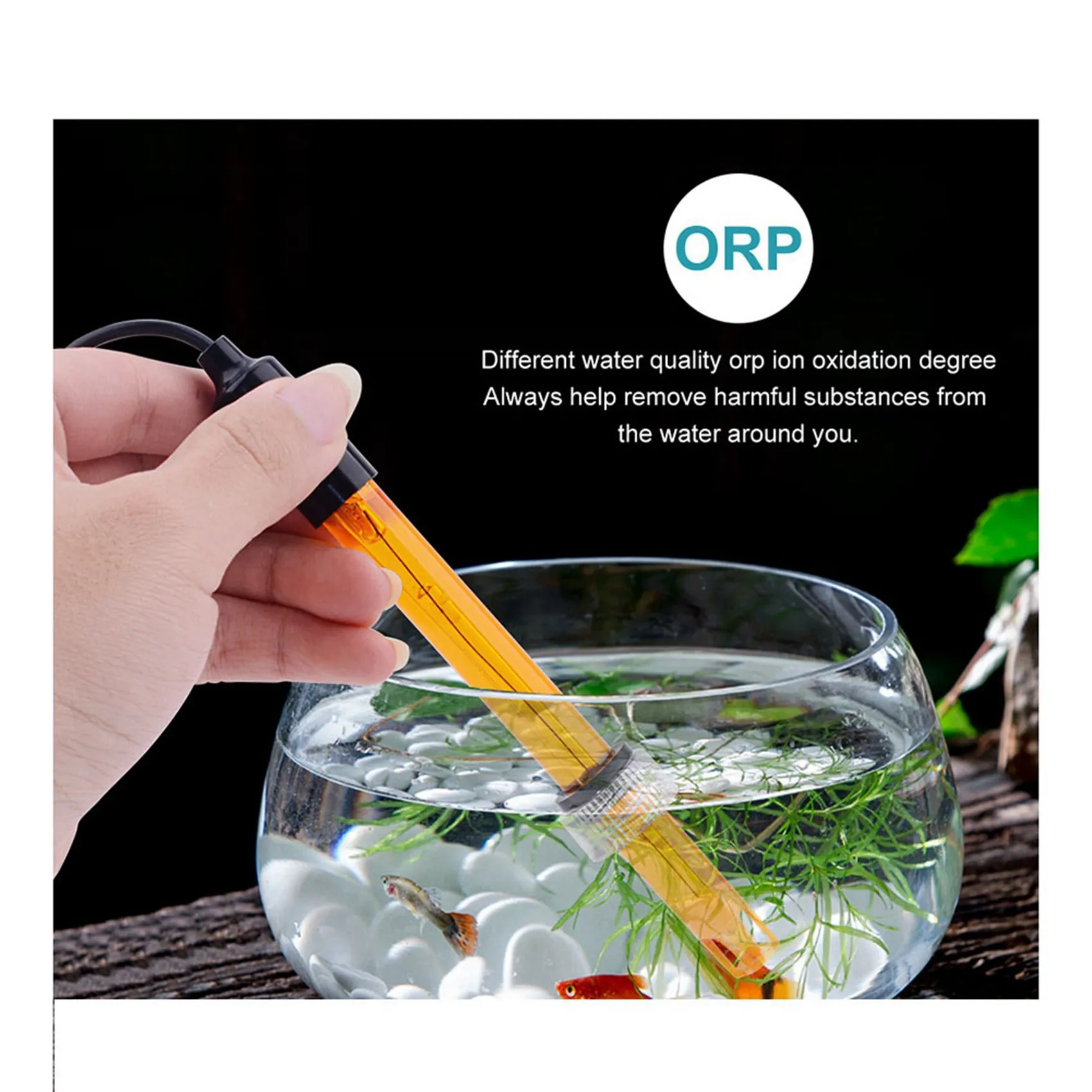 3X ORP Electrode Probe Test Aquarium Hydroponic Laboratory Electrode Measuring The Redox Potential BNC Q9 Connector