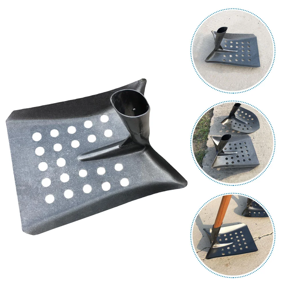 Flat Head Drain Shovel Multifunctional Cleaning Tool Poultry Dung Shovel Farm Metal Shovels Garden Trowel Sewer Cleaning