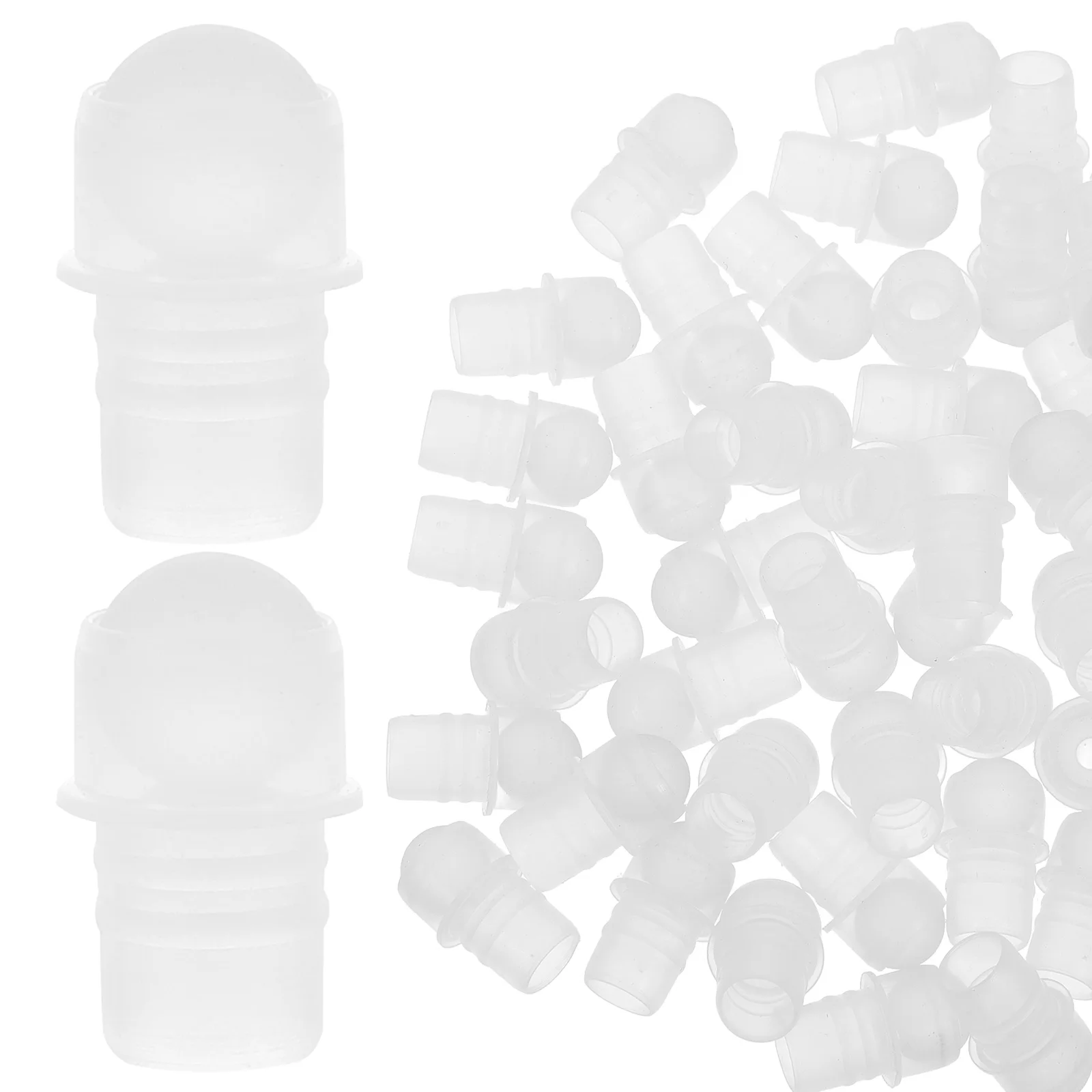 Transparent Glass Ball Essential Oils Perfume Bottles Bearings Roller Inserts Precision Balls Convenient Pp Loose Travel 50 Pcs perfume bottle mini perfume bottle mini perfume atomizer makeup empty bottle mini cosmetic bottle