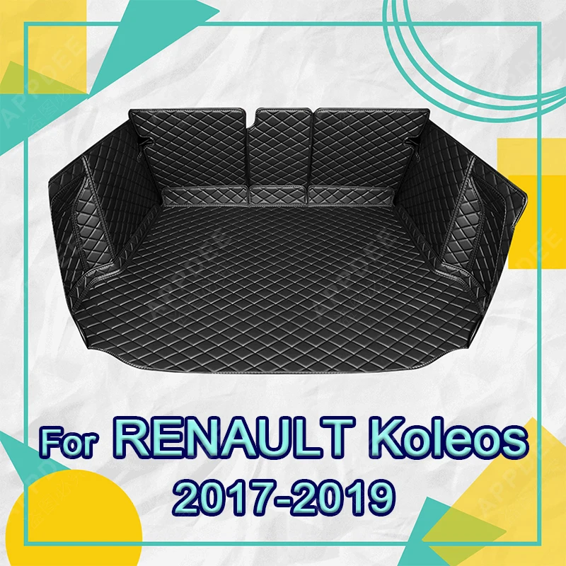 

Auto Full Coverage Trunk Mat For Renault Koleos SUV 2017-2019 18 Car Boot Cover Pad Cargo Liner Interior Protector Accessories