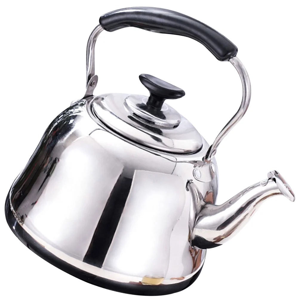 

Water Boiler Kettle Large Capacity Tea Stovetop Stainless Steel Anti-scalding Handle Whistling Pot