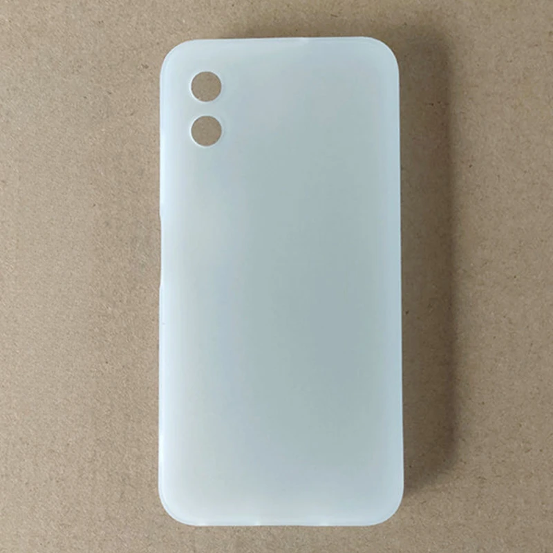 Premium Matte Black Frosted Soft TPU Phone Case - Ultra Slim Protective Shell