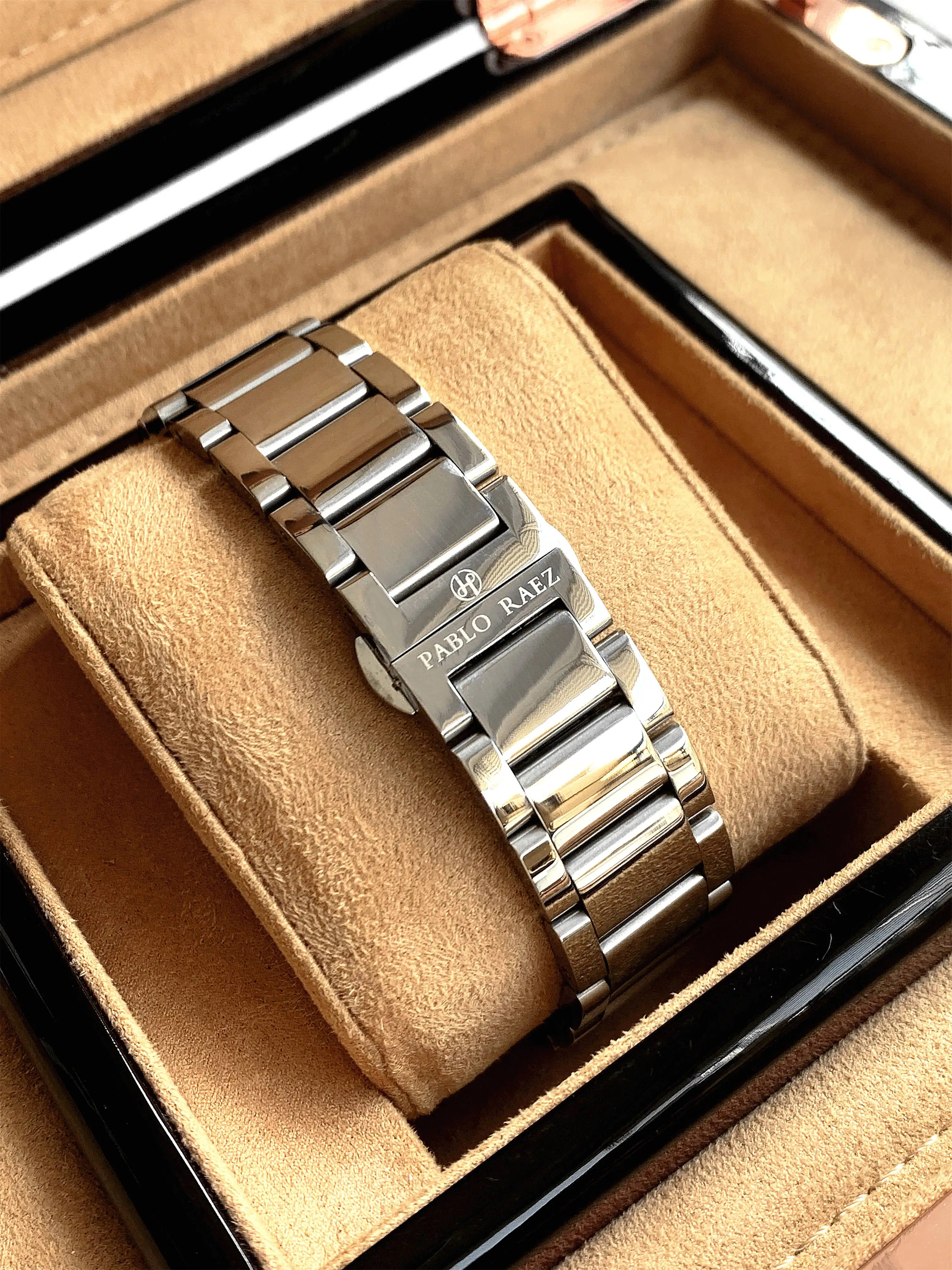 PABLO RAEZ Luxury Men Quartz Watch Waterproof Date Luminous Wristwatch Stainless Steel Men's Watches Male Clock Sports Reloj 2