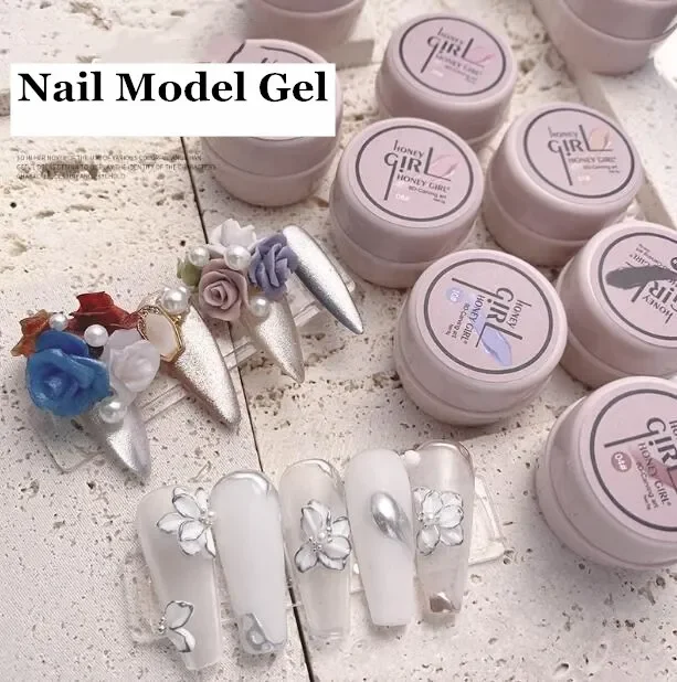 1pc Model Gel Carving  Glue 3D Acrylic Model Gel Nail Art DIY Design  Nail Art Moulding Glue Nails Art Handmade Decoration 6
