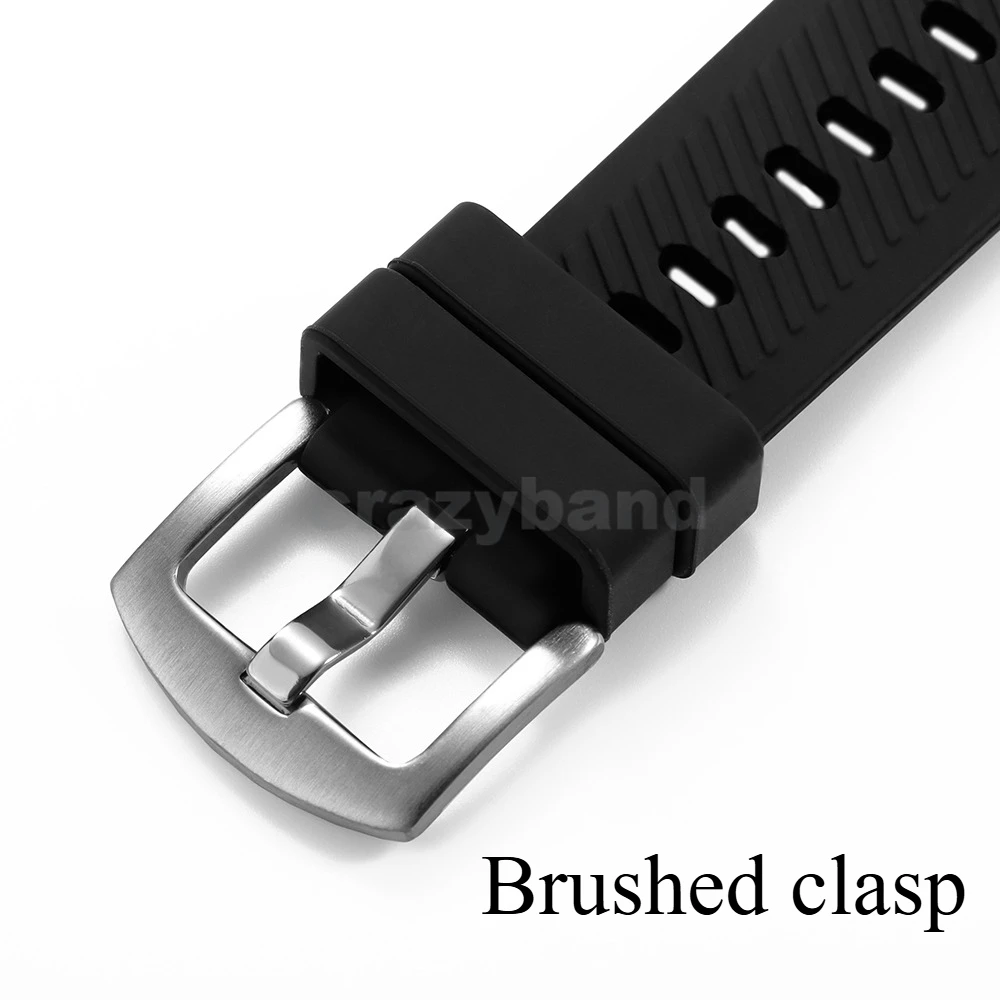Extended Silicone Watch Band – Quick Release Sport Strap