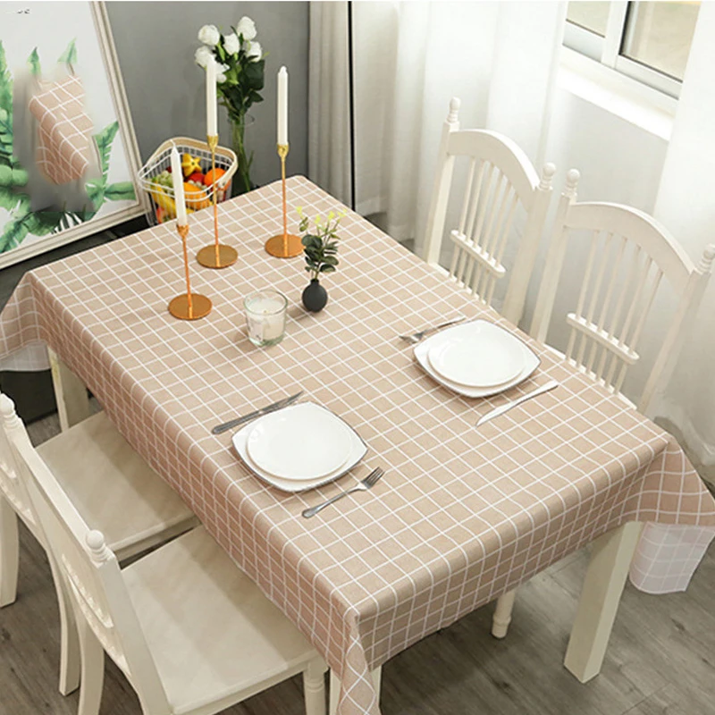 The tablecloth with a warm and cozy atmosphere, a high-temperature resistant tablecloth, and a waterproof, oil-proof, and no-was 6