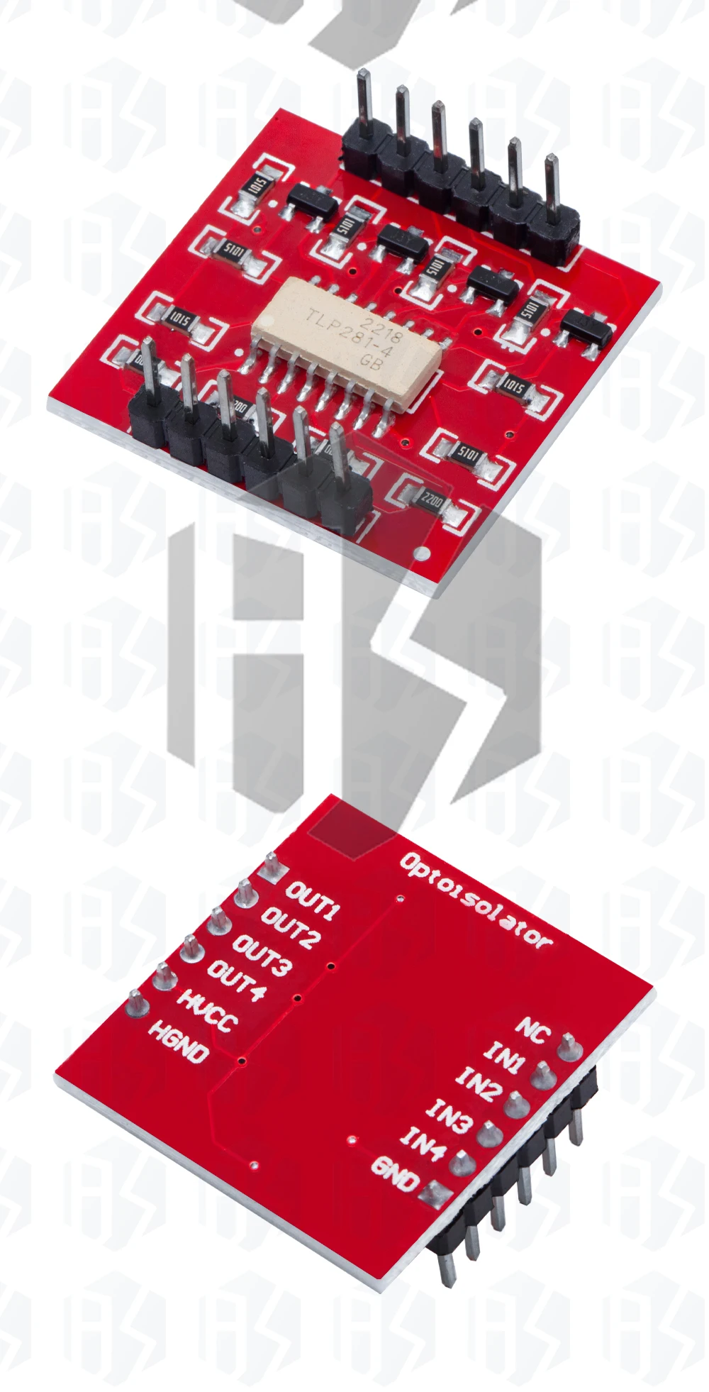 1 ~ 10PCS TLP281 4-Kanal Opto-isolator IC Modul Für Arduino Expansion Board High Und Low Level optokoppler Isolation 4 Kanal – Detail 17
