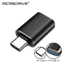 Universal Dual - Interface USB - C & USB 3.0 OTG Adapter and Flash Drive - USB3.0 to USB - C (Black)