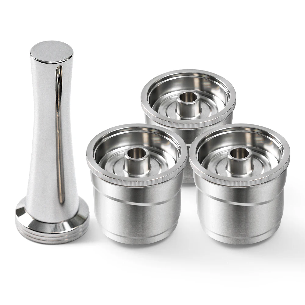 Icafilas Capsula Ricaricabile Pod Tazza Filtrante Riutilizzabile Adatta Per Illy X7 Y3 Y5 Macchina Da Caffè Capsula Da Caffè In Metallo In Acciaio Ino