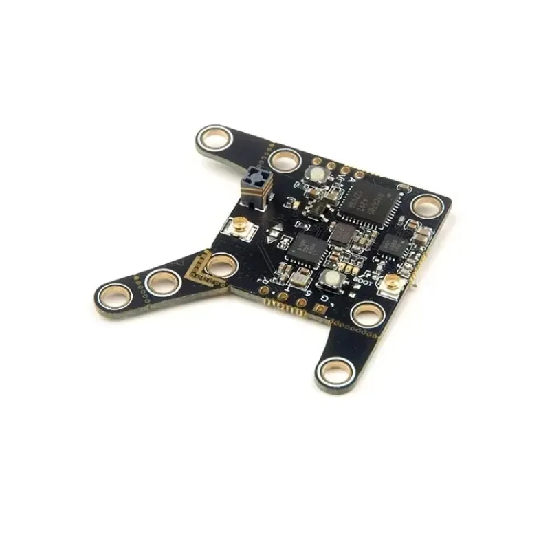 Module FPV 2-en-1 Happymodel Fyujon V2 ELRS + VTX 5.8GHz pour Drone FPV, côté avec dissipateur thermique et logo.