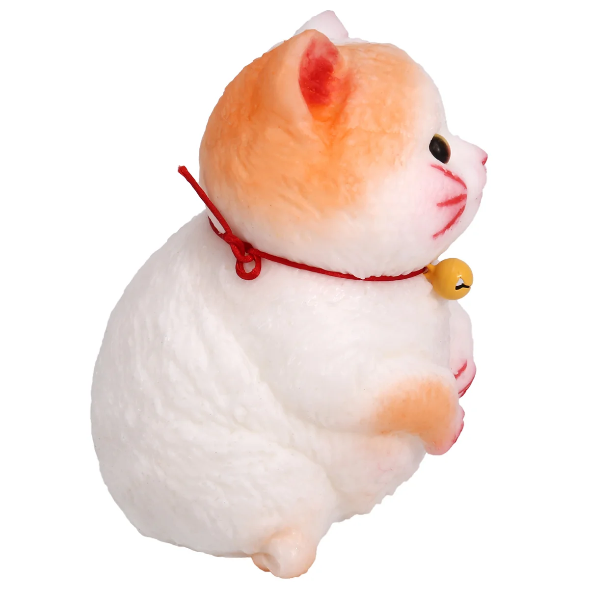 BAAU Medium Squishy Cat Toys Stress Relief Cat Squishy Toys Funny Soft Stress Toy Gifts,C