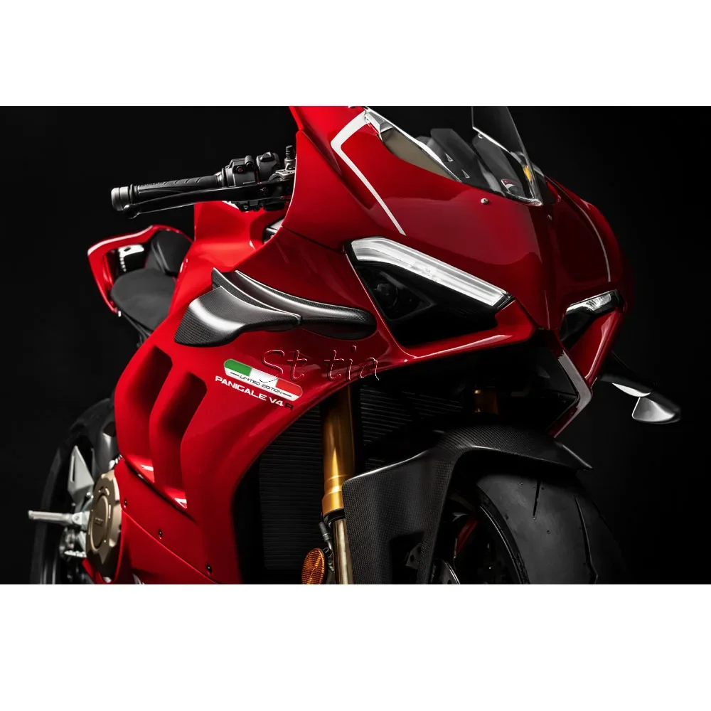 Motorcycle Flag Sticker Waterproof Glue Drop Tri Color Flag of Italy Decorative Decal for DUCATI VESPA Gts 300 Gtv RA LX Sprint