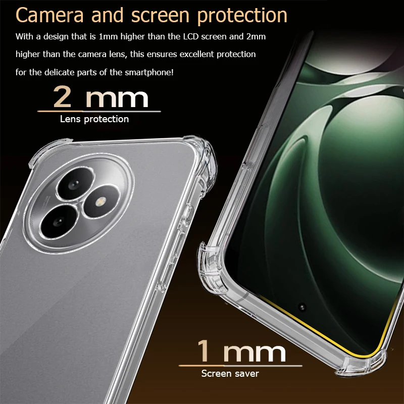 Ultra Thin Clear Phone Case - Ultra Soft Transparent Back Cover