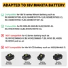 2000N.M High Torque Brushless Electric Impact Wrench Cordless 1/2" Wrench Drill Car Repair Power Tool For Makita 18V Battery 5