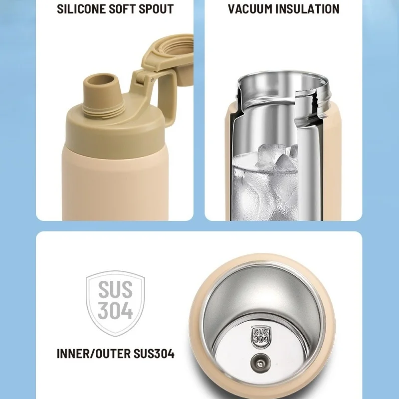 Stainless Steel Insulated Water Cup for Outdoor Sports