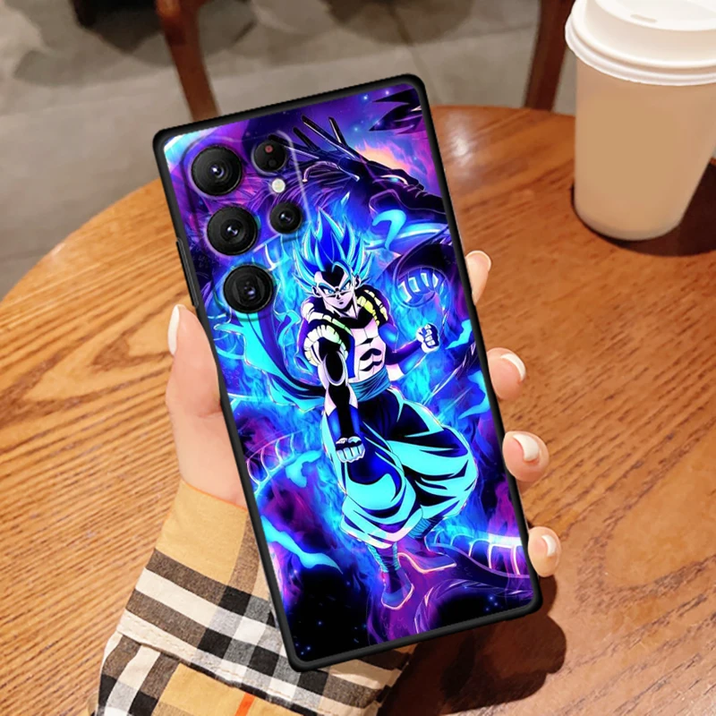 Goku D-Dragon Ball Z Anime For Samsung Galaxy S24 S23 S22 S21 S20 FE S10 S10E Plus Ultra Pro Lite 5G Black Back Phone Case
