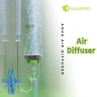 Aquapro Air Diffuser For Aquarium Fish Tank Mini Air Diffuser Bubble Counter Refiner Oxygen Pump Mute Nano Check Valve 1
