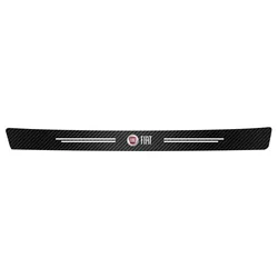 Car Door Sill Carbon Fiber Anti - Scratch Waterproof Decal Sticker (1Pcs - Fiat-)