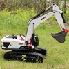 1/14 HUINA 1594 Metal RC Excavator 22CH Remote Control Truck Car RTR Light Battery Sound Outdoor Toys Boys Gift Model TH19286 2