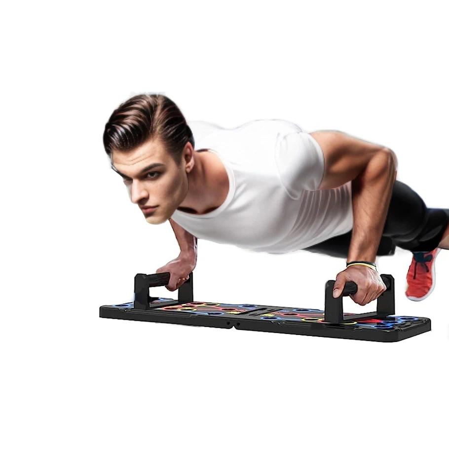 Push Up Board Support Home Fitness Equipment Chest Muscle Training Multifunctional Sit Up Training Board Small Fitness Equipment