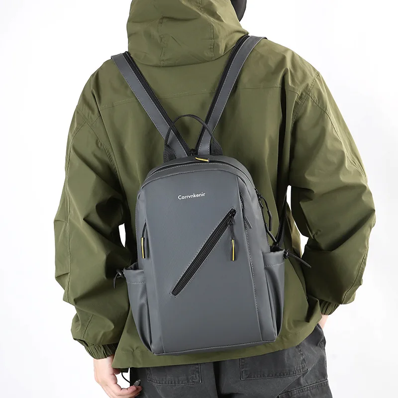 Men's New Style Chest Bag Urban Commuter Backpack Lightweight Travel Shoulder Bag for Daily Use