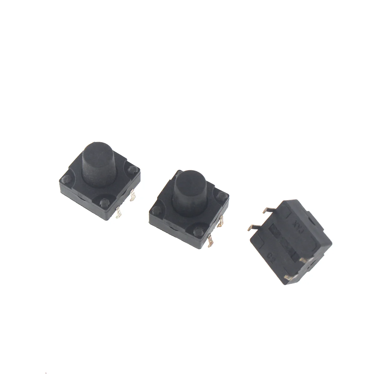 Tact switch 10PCS 12x12 PCB tactile mini push button switch SMD DIP 4pin micro switch 12*12*4.3/5/6/7/8 Mm 6x6*4.3mm 6mm 7mm 8mm waterproof