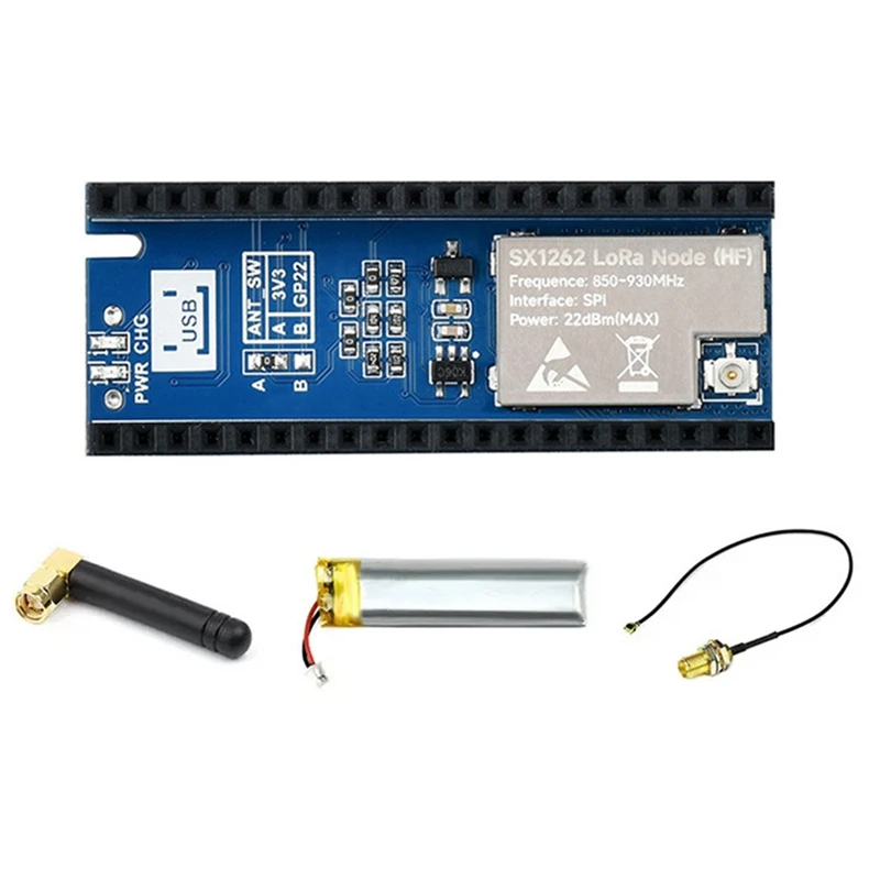 

Плата расширения для Raspberry Pi Pico LORA, модуль платы расширения sx1262с поддержкой протокола Lorawan