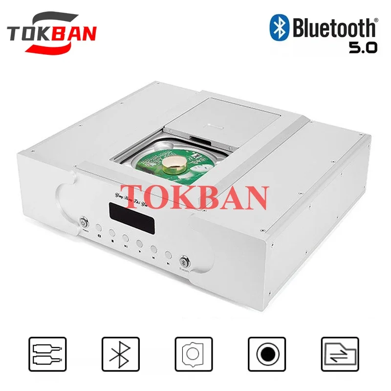 Tokban A7 Lettore Cd Hifi Music Audiophile Disc Player Tda1541A Philips Cdm4 Xlr Home Lossless Lettore Cd Bluetooth Ad Alta Fedeltà