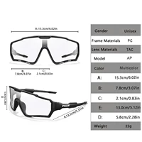 POAT marque moto photochromique coupe-vent lunettes de soleil hommes vtt vélo lunettes de sport cyclisme pêche lunettes de course 2
