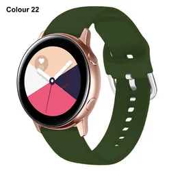 Universal 22mm/20mm Smartwatch Replacement Strap - Premium Sport Bracelet for 20mm (Color 22)