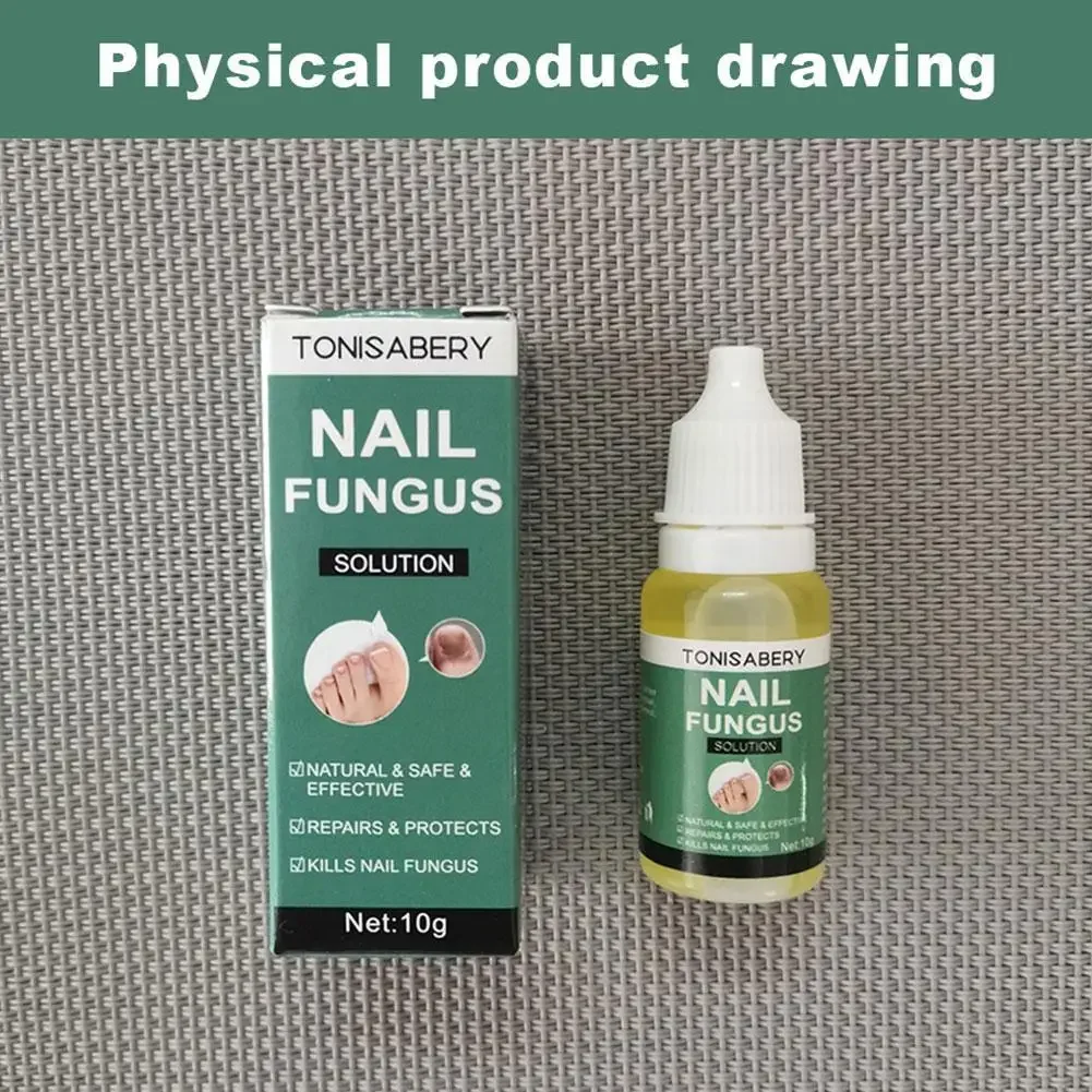 Toenail Fungus Patch Anti Fungal Cream 10ml Nail Fungus Treatment Serum Foot Repair Liquid Toe Nails Fungal Removal Gel Anti Infection Paronychia Onychomycosis Cream