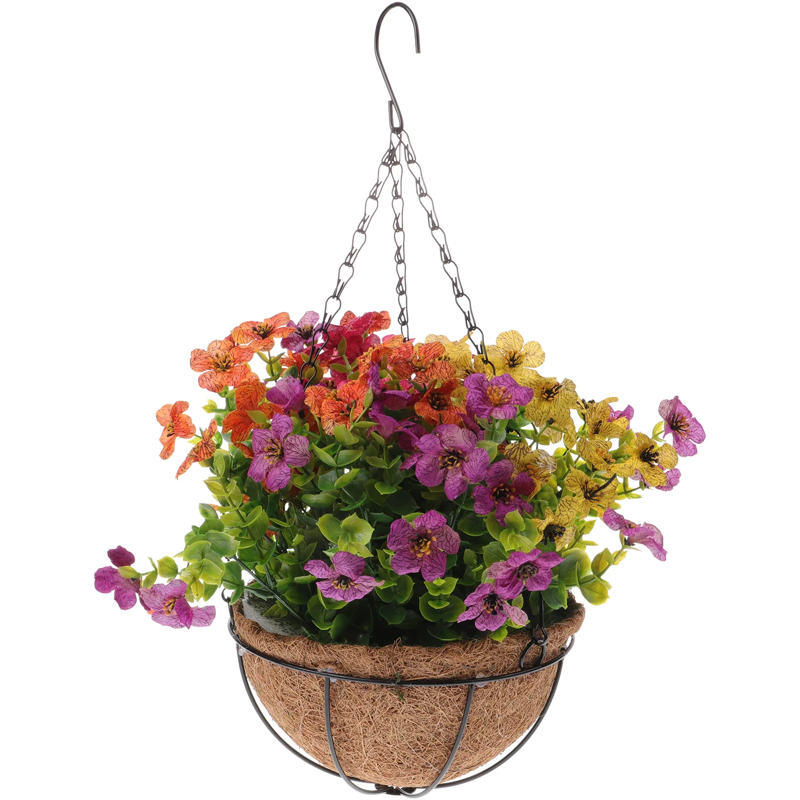 

Simulation Basket Indoor Pots for Plants Bride Bouquet Flowers Wedding Gardening Hanging Flowerpot with Artificial Decorate