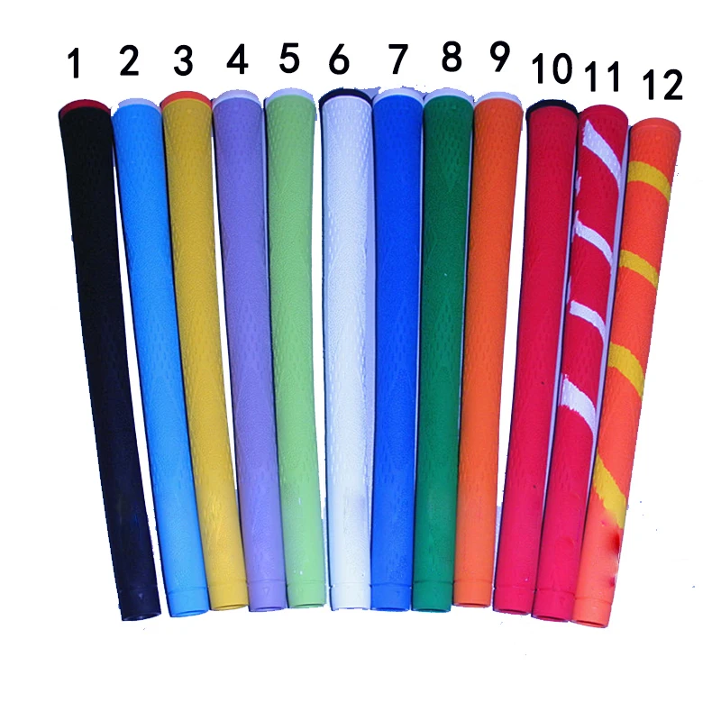 

Wholesale Colorful Letter Print Golf Grips Woods Irons Grips 10PCS With 1 Free Tape Golf Clubs Accessories