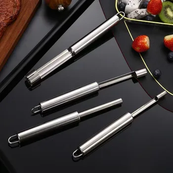 Stainless Steel Apple Corer Fruit Seed Core Remover Pear Apple Corer Seeder Slicer Knife Kitchen Gadget Fruit Vegetable Tool