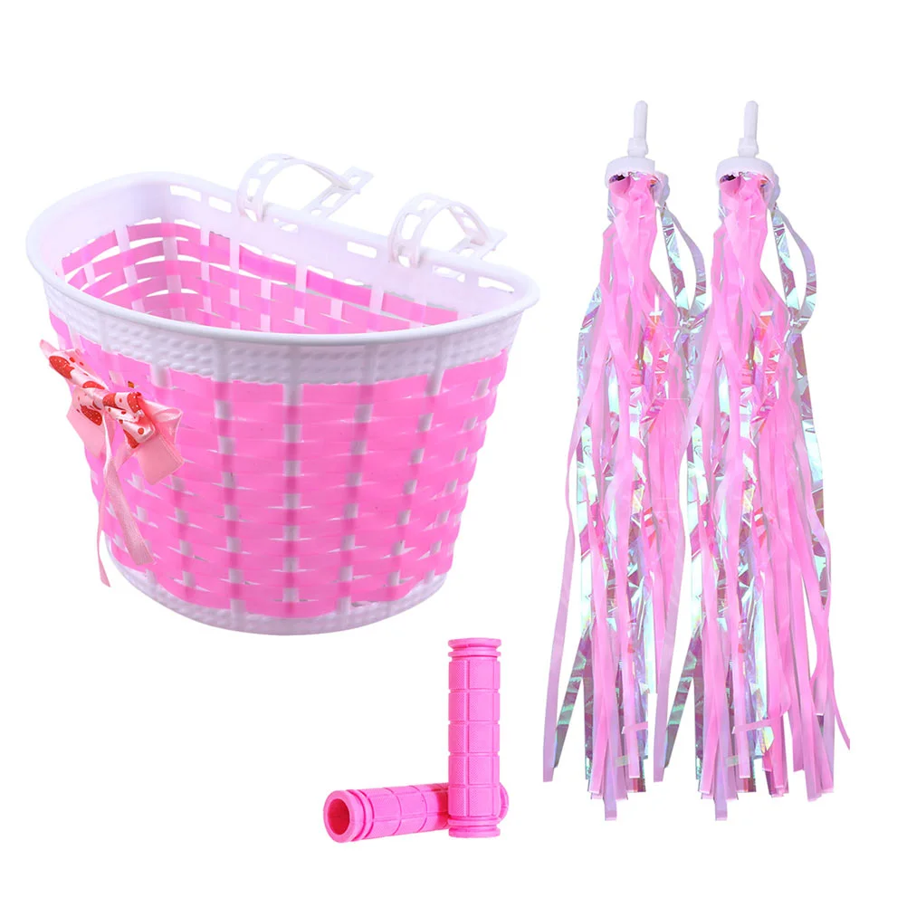 

Scooter Streamers Motorcycle Accessories Child Bicycles Basket Bike Handlebar Covers Kid Supplies for Kids