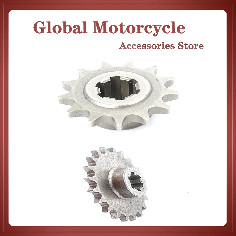 Per Atv Bike Ciclomotore 47Cc 49Cc Minimoto Pignone Cambio Anteriore T8F 11T 13T 14T 17T 20T Pignone