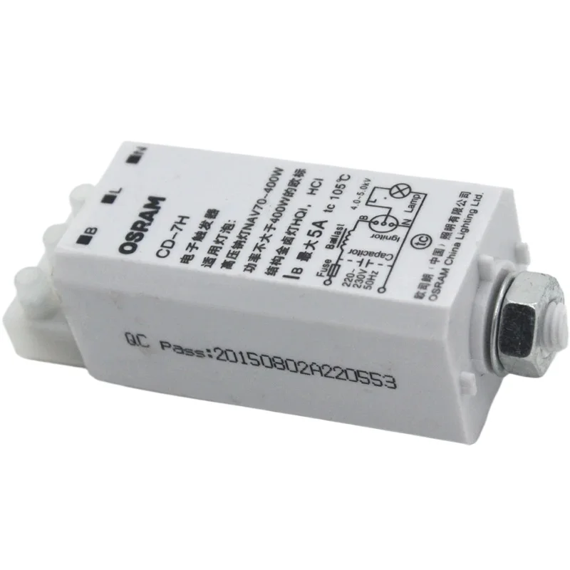 2pcs CD-7H Electronic Starter Ignitor 70W-400W Metal Halide Lamp 150W 250W High Pressure Sodium lamp HPS