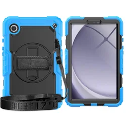 Custodia Armor con supporto rotante a 360 gradi e proteggi schermo per tablet