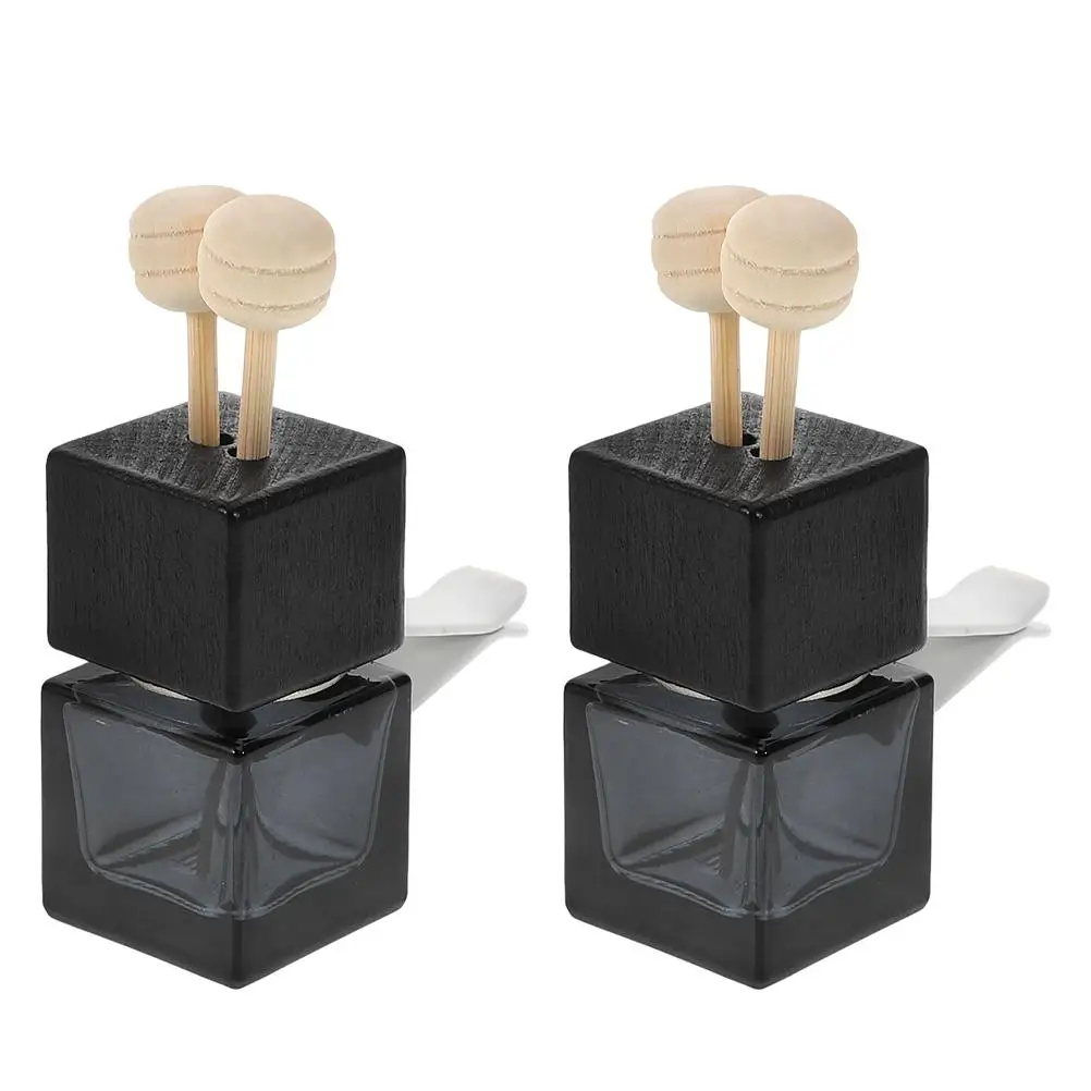 2 шт., автомобильный кондиционер, флакон духов, эфирные масла, подвесной диффузор для ароматерапии, автомобильный флакон для ароматерапии, выход воздуха